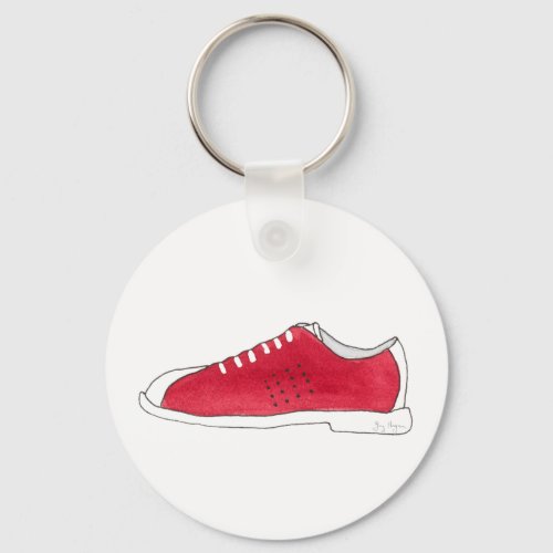 Bowling Shoe Keychain