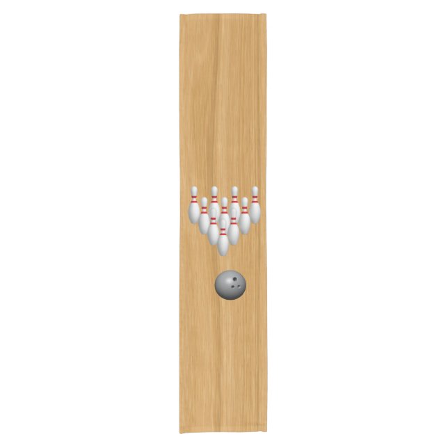 Bowling Short Table Runner (Front)