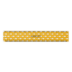 Bowling Skittle Pattern Personalize Ruler