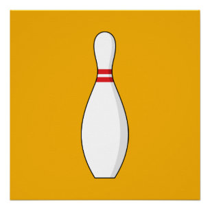 Bowling Skittle Poster