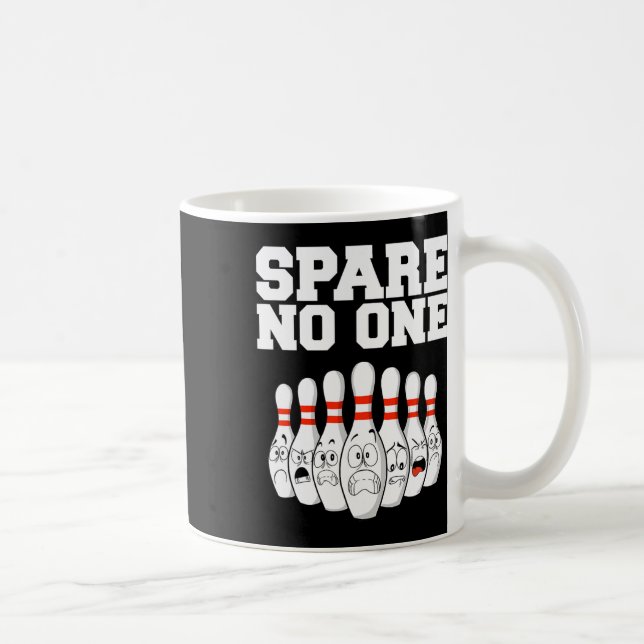 Bowling Spare Nobody  Coffee Mug (Right)