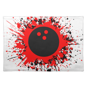 bowling splats placemat
