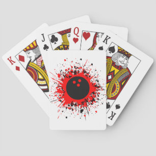 bowling splats poker cards