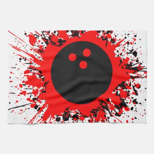 bowling splats towel