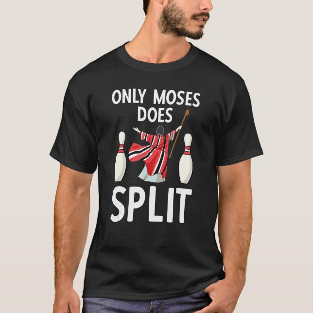   Bowling Split for bowlers T-Shirt (Front)