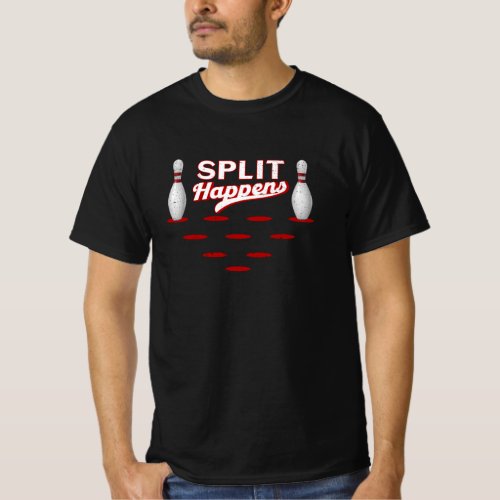 Bowling _ Split Happens T_Shirt