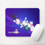 Bowling Sports | Mouse Pad<br><div class="desc">Our bowling sports collection showcases a perfect blend of style and comfort by designed to enhance your performance and challenge on the lanes. With sleek and modern designs, our outfits are inspired by the dynamic energy of the sport and are perfect for bowler who want to make a statement both...</div>