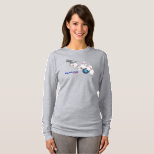Bowling Sports   Women's  Long Sleeve T-Shirt