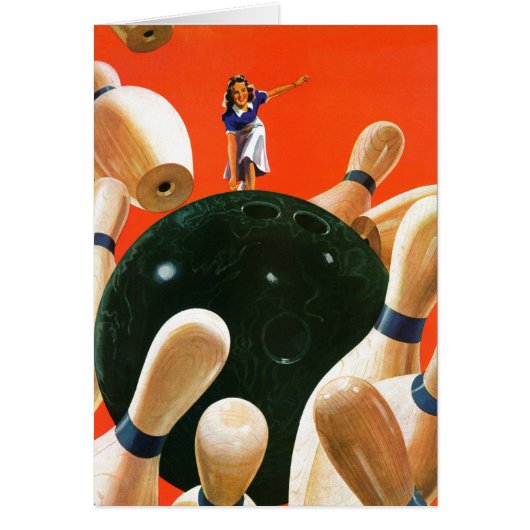 Bowling Strike Cards (Front)