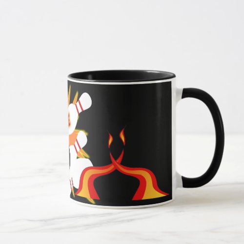 bowling strike _mug mug