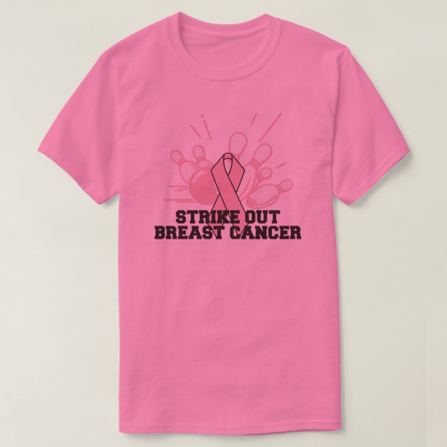 Strike out Breast Cancer T-shirt Design