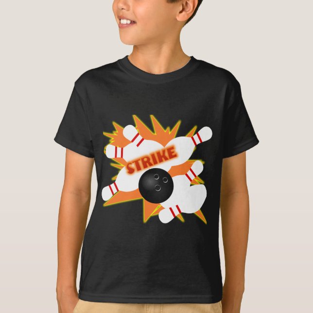 bowling strike T-Shirt (Front)