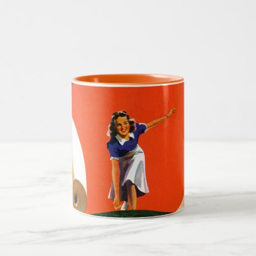 Bowling Strike Two_Tone Coffee Mug