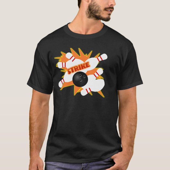 bowling t-shirt (Front)