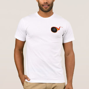 bowling t-shirt - logo
