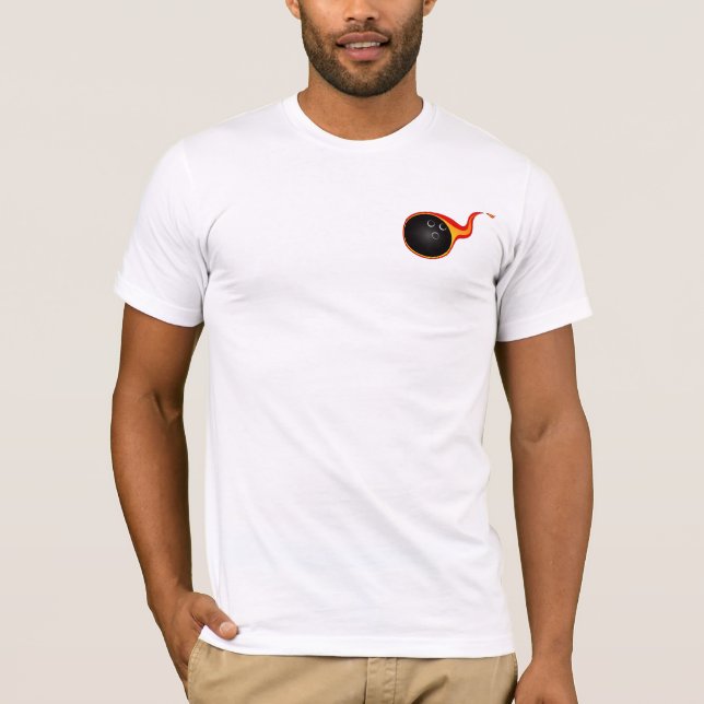 bowling t-shirt - logo (Front)