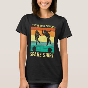 Bowling Team Bowling Group Ball Pin Spare Bowling  T-Shirt