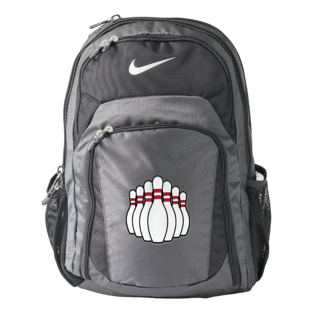 Bowling Ten Pins Nike Backpack (Front)