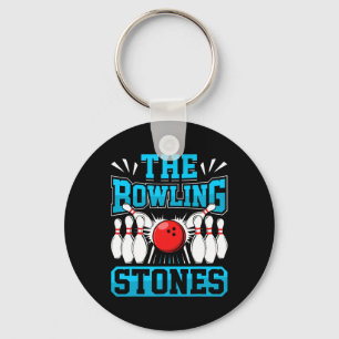 Bowling The Bowling Stones Funny Bowlers Bowling L Keychain