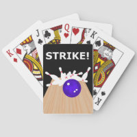 Bowling Theme Playing Cards Decks