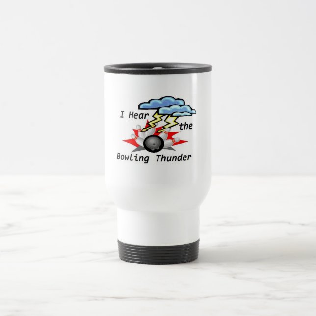 Bowling Thunder Travel Mug (Center)