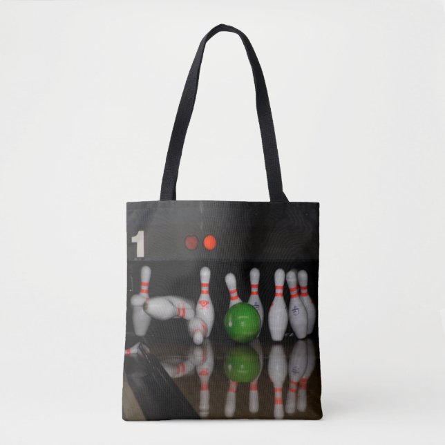 Bowling Tote Bag (Front)