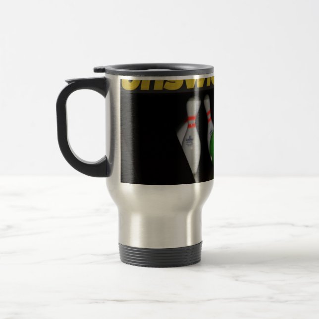 Bowling travel mug (Left)