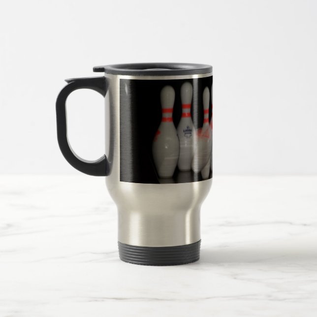 Bowling  travel mug (Left)