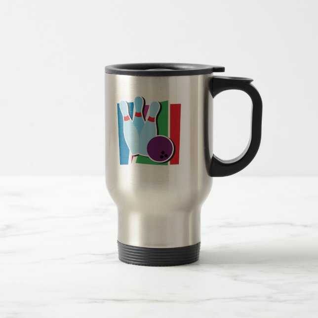 bowling travel mug (Right)