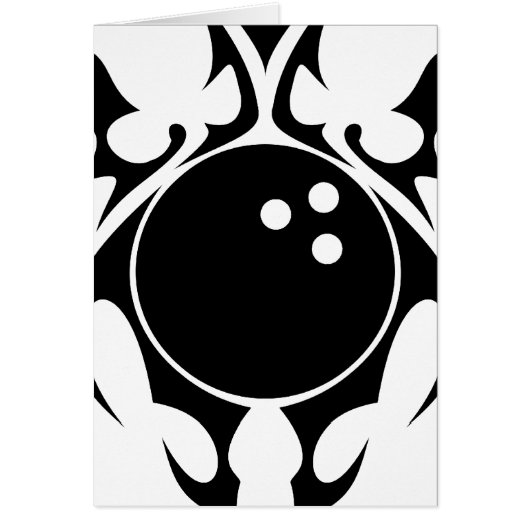 bowling. tribal. cards (Front)