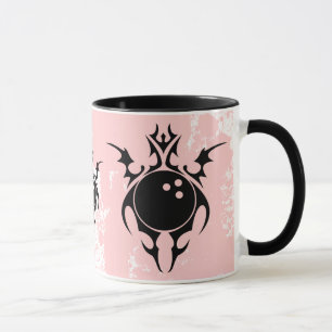 bowling. tribal. mug
