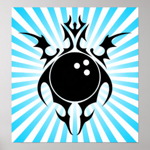 bowling : tribalz poster