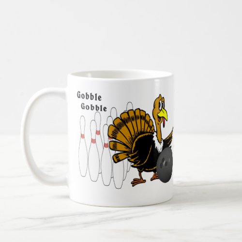 Bowling Turkey Coffee Mug