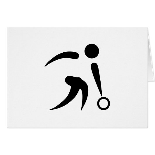 Bowling - Universal Bowling Symbol (Front Horizontal)