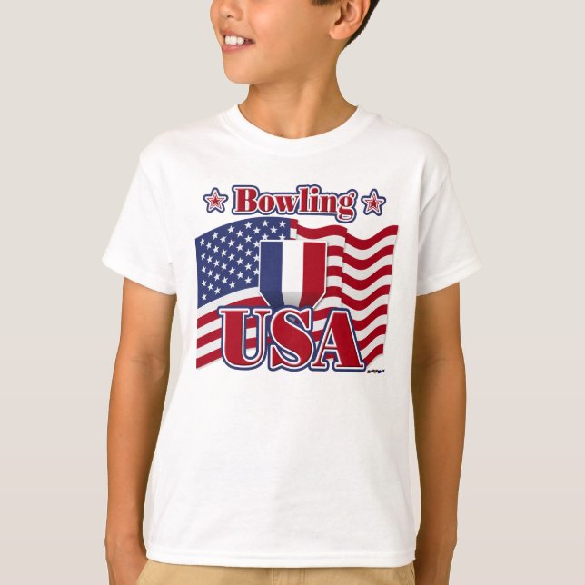 Bowling USA T-Shirt (Front)