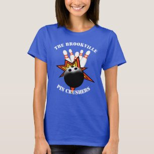 Bowling Womens T-Shirt