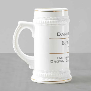 Bowls Player and Bowls Champion Beer Stein