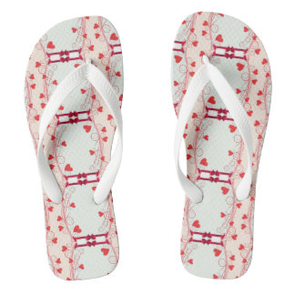 BowLuvN™ Bottoms Flip Flops/Sandals- LUVYBZ® Shop Flops