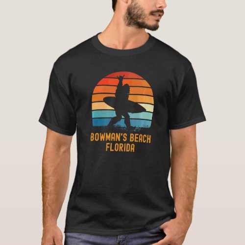 Bowmans Beach  Florida Sasquatch Souvenir T_Shirt