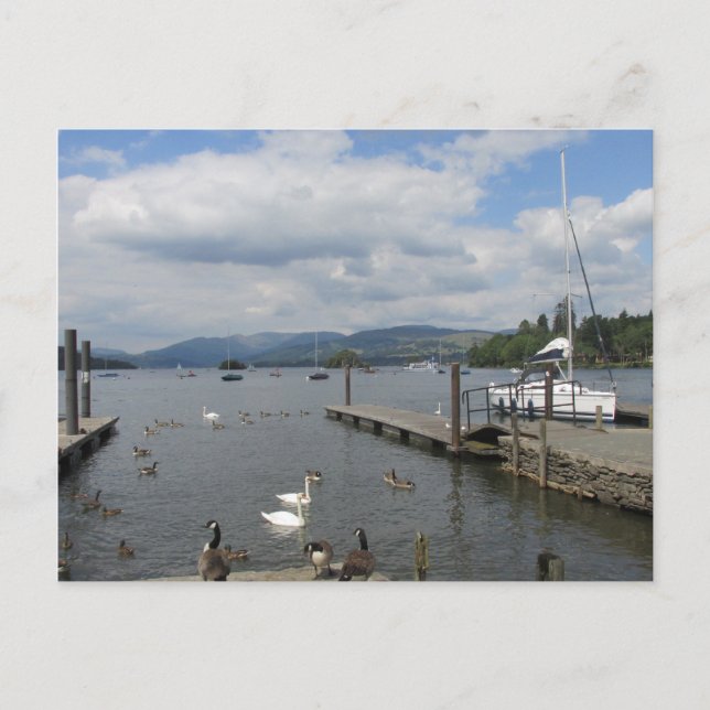Bowness-on-Windermere - Lake District Postcard (Front)