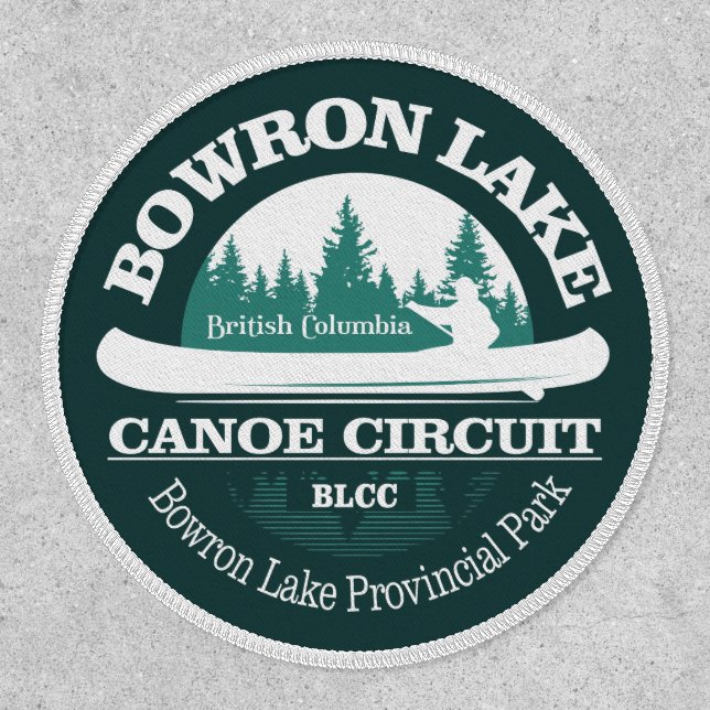 Bowron Lake Canoe Circuit  Patch (Front)