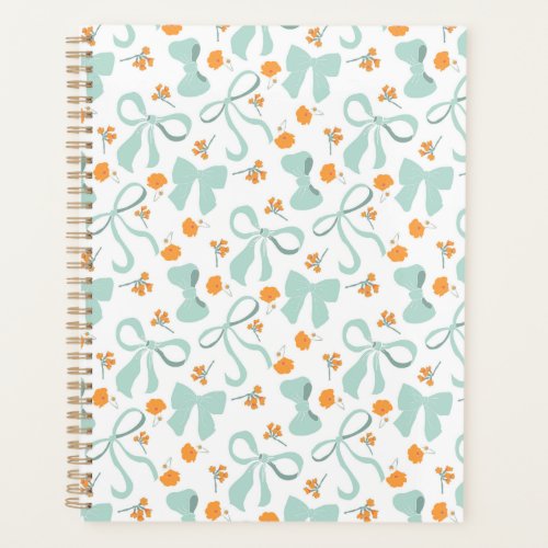 Bows and Flowers Planner
