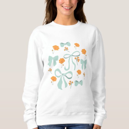 Bows and Flowers Sweatshirt