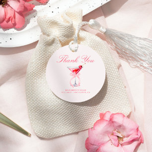 Bows & Babes Coquette Cherries Bachelorette Favor Tags