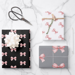Bows Bows Bows Wrapping Paper Sheets