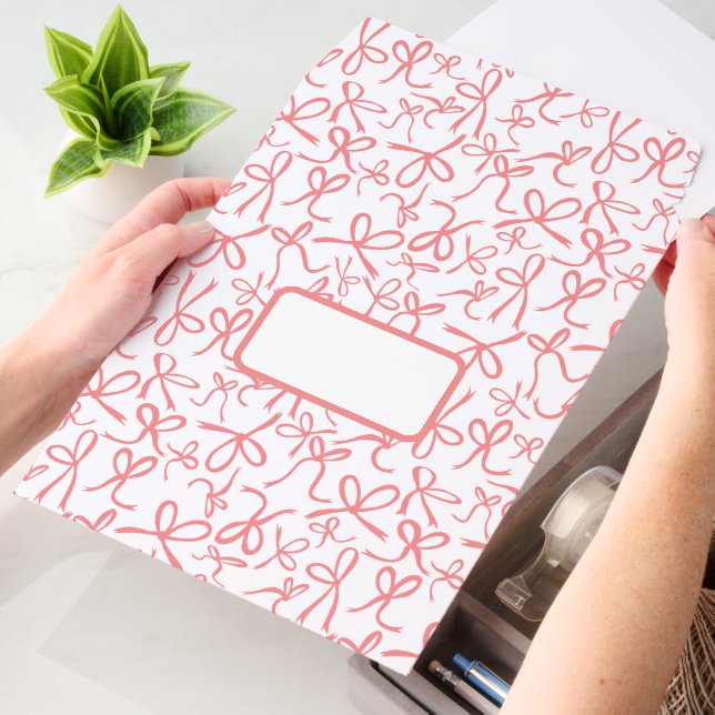 Bows Coquette Pattern Shipping Envelope Mailer (Desk)