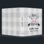 Bows or Arrows Gender Reveal Baby Shower Album 3 R 3 Ring Binder<br><div class="desc">Gender Reveal Bows or Arrows Baby Shower Photo Album Binder. Most text is editable - click the "Customize Further" button to edit. Matching items in our store Cava party design</div>