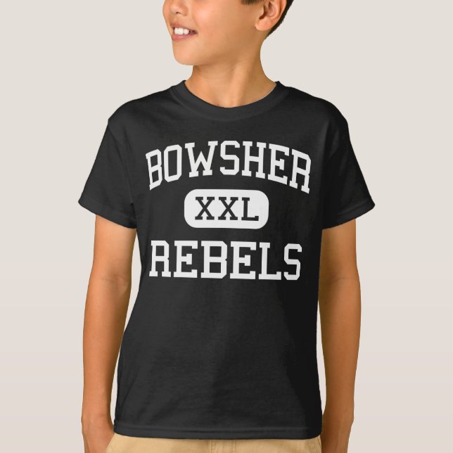 Bowsher - Rebels - High School - Toledo Ohio T-Shirt (Front)