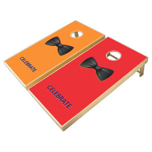 Bowtie Celebrate  Cornhole Set