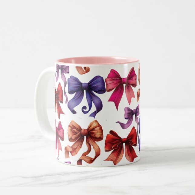 Bowtie for Dream-Two Tone Mug (Front Left)
